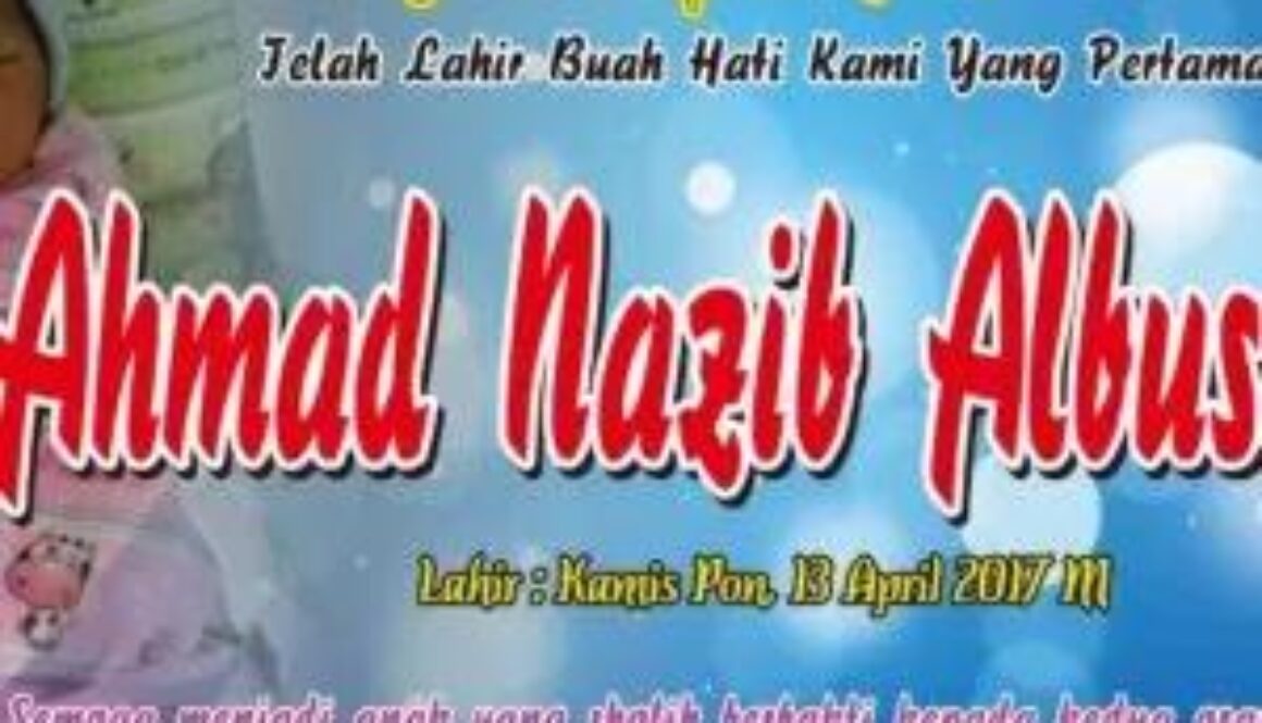 Kartu Nama Bayi