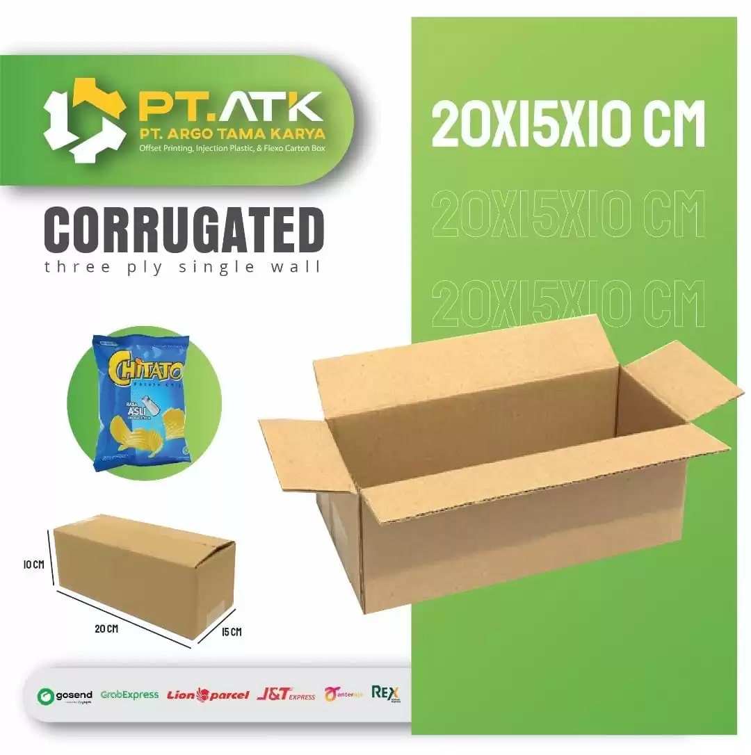 Jual Karton Box Polos di Banjar