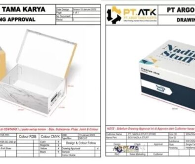 Jual Kardus Sepatu Custom di Karawaci