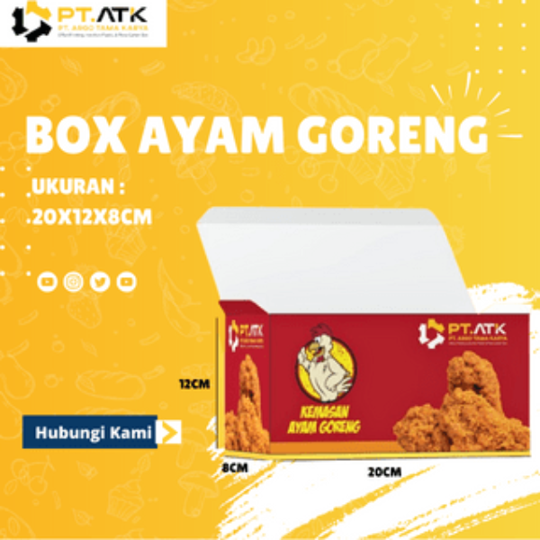 Box Kemasan Ayam Goreng