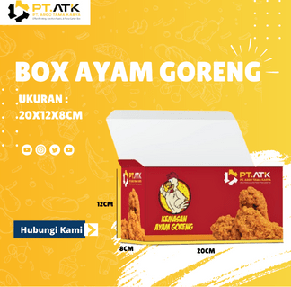 box kemasan ayam goreng