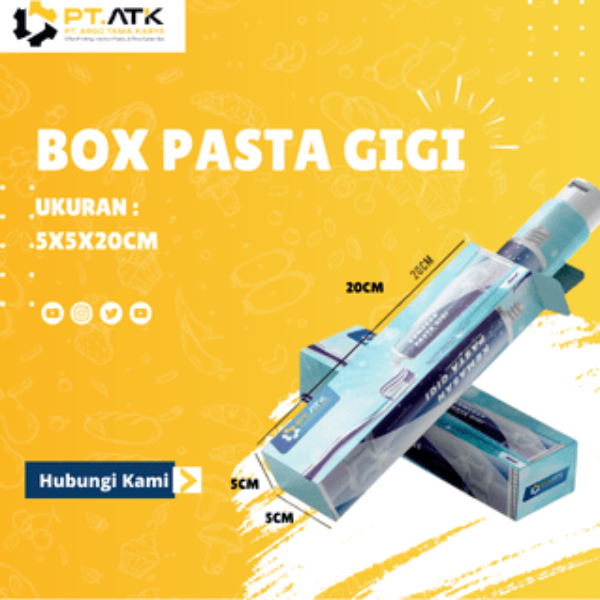 Box Kemasan Pasta Gigi