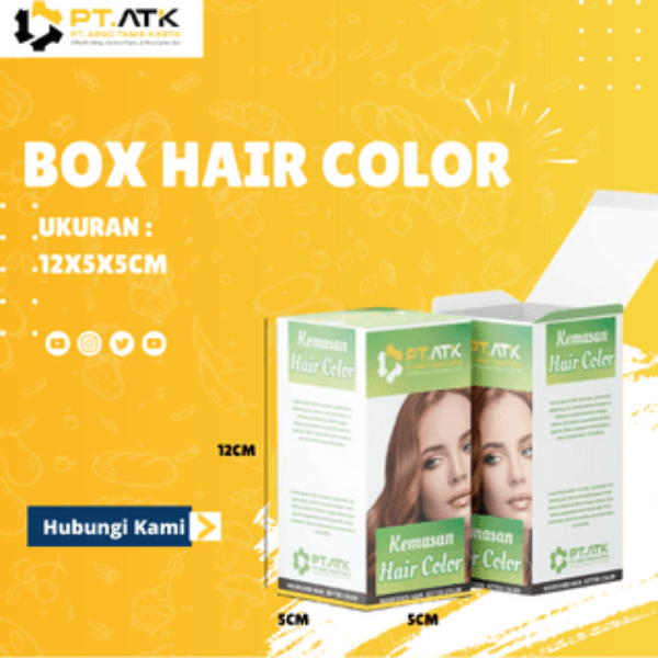 Box Kemasan Pewarna Rambut