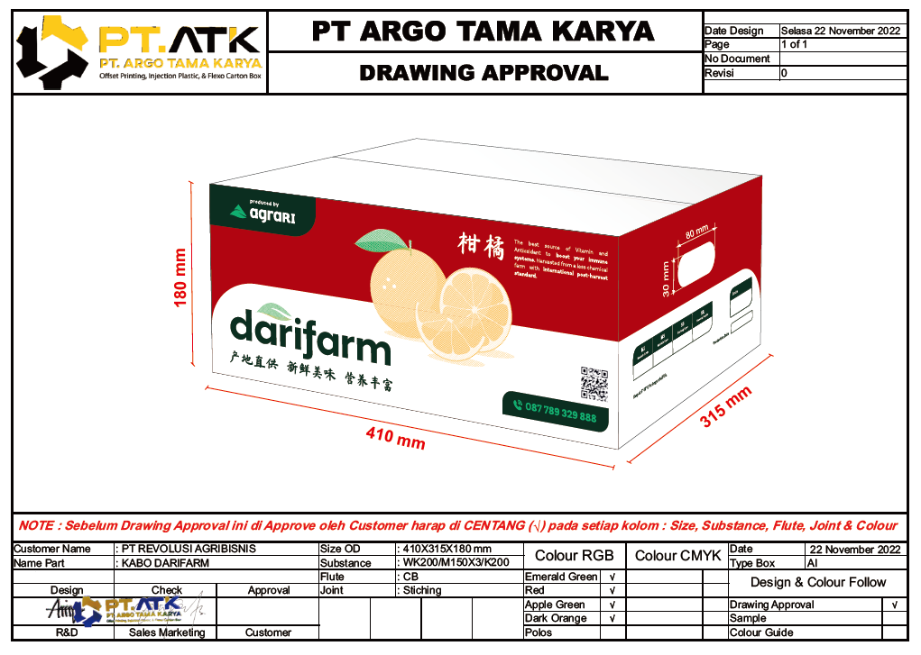 Box Buah Darifarm