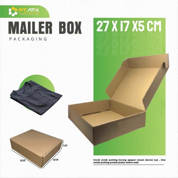 Mailer Box Ukuran 27x17x5