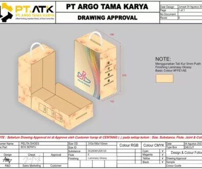 Kardus Sepatu Custom Makassar